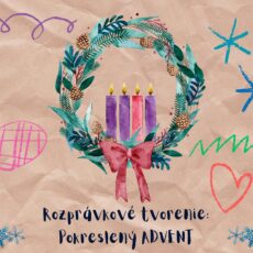 Pokreslený advent - PDF kartičky